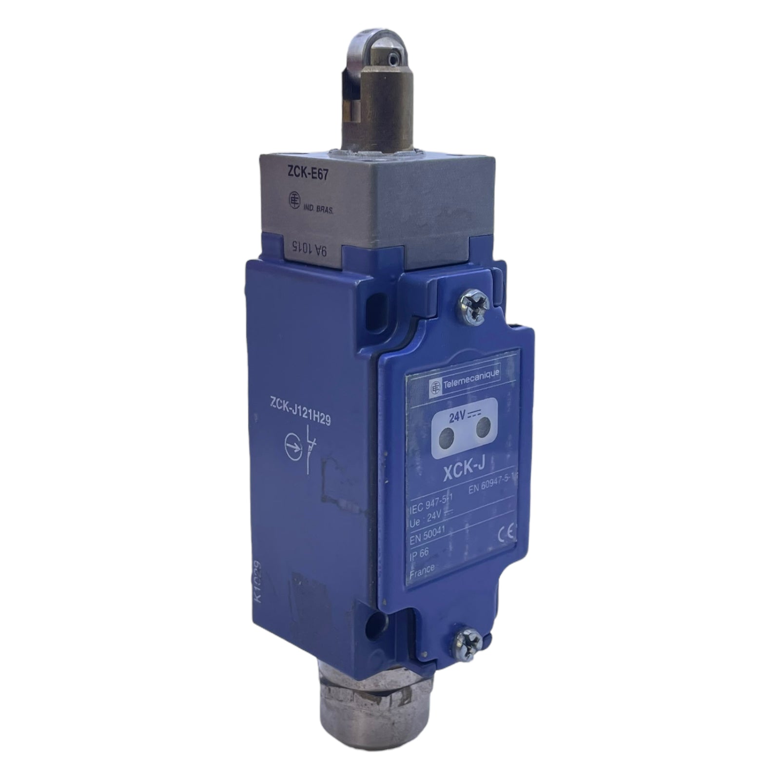 Telemecanique XCK-J + ZCK-E67 limit switch 24V 3A 250V 240V 1NC / 1NO
