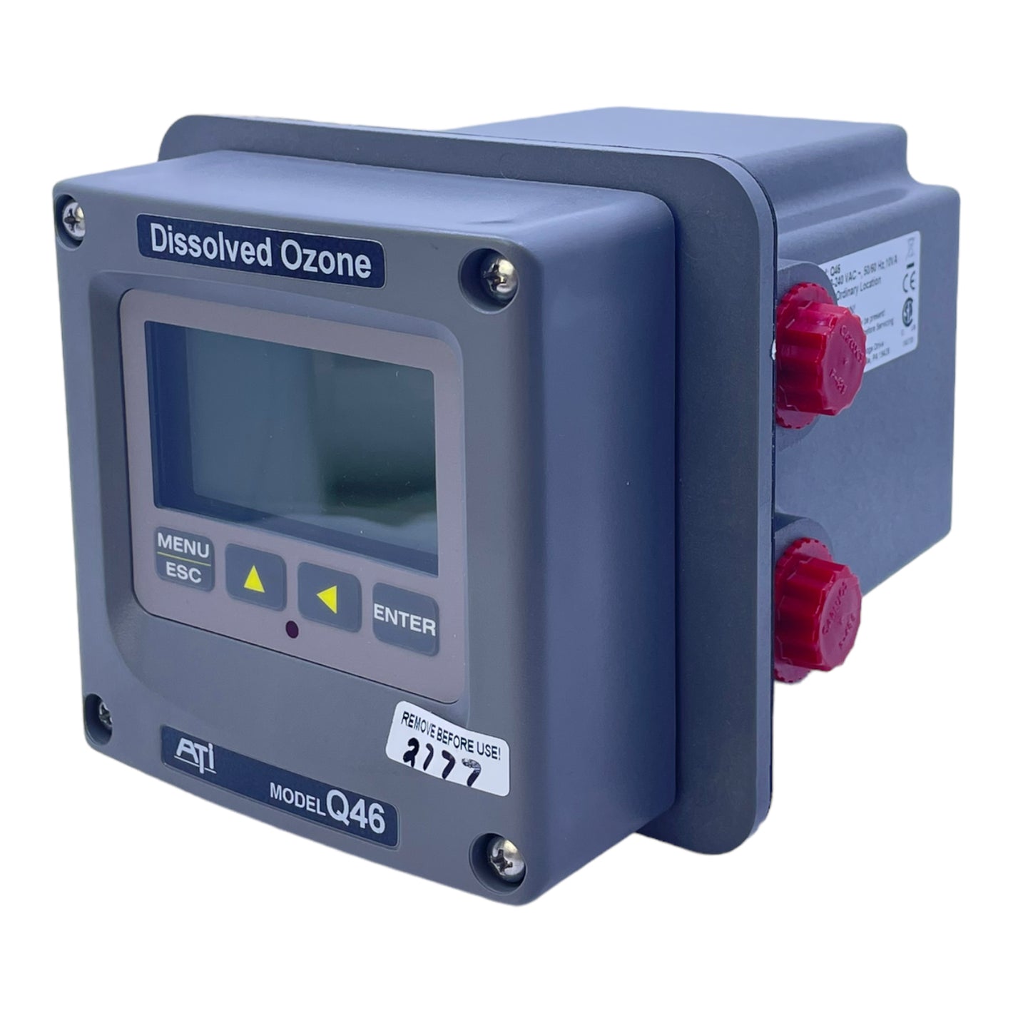 ATI Q46 Suspended Solids Monitor 100-240 VAC ~, 50/60 H2, 10VA ATI 