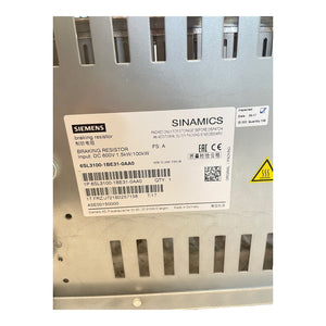 Siemens 6SL3100-1BE31-0AA0 Bremswiederstand für industriellen Einsatz
