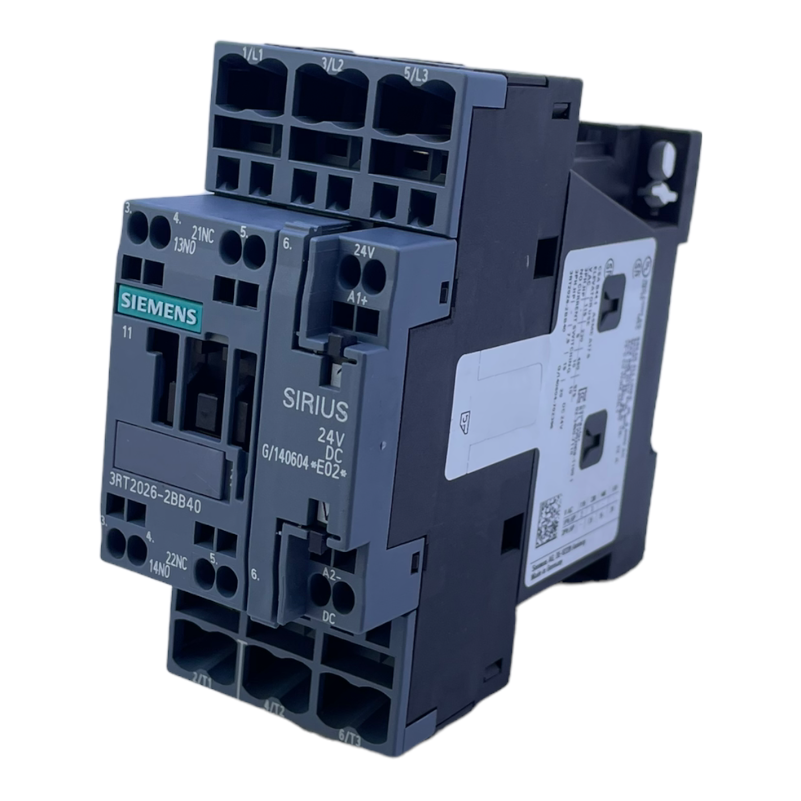 Contattore Siemens 3RT2026-1BB40 /3RT20261BB40 nuovo sigillato Contattore Siemens 3RT2026-1BB40 /3RT20261BB40 nuovo sigillato