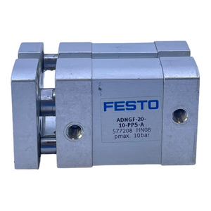 Festo ADNGF-20-10-PPS-A Kompaktzylinder 577208 1,9 bis 10bar doppeltwirkend