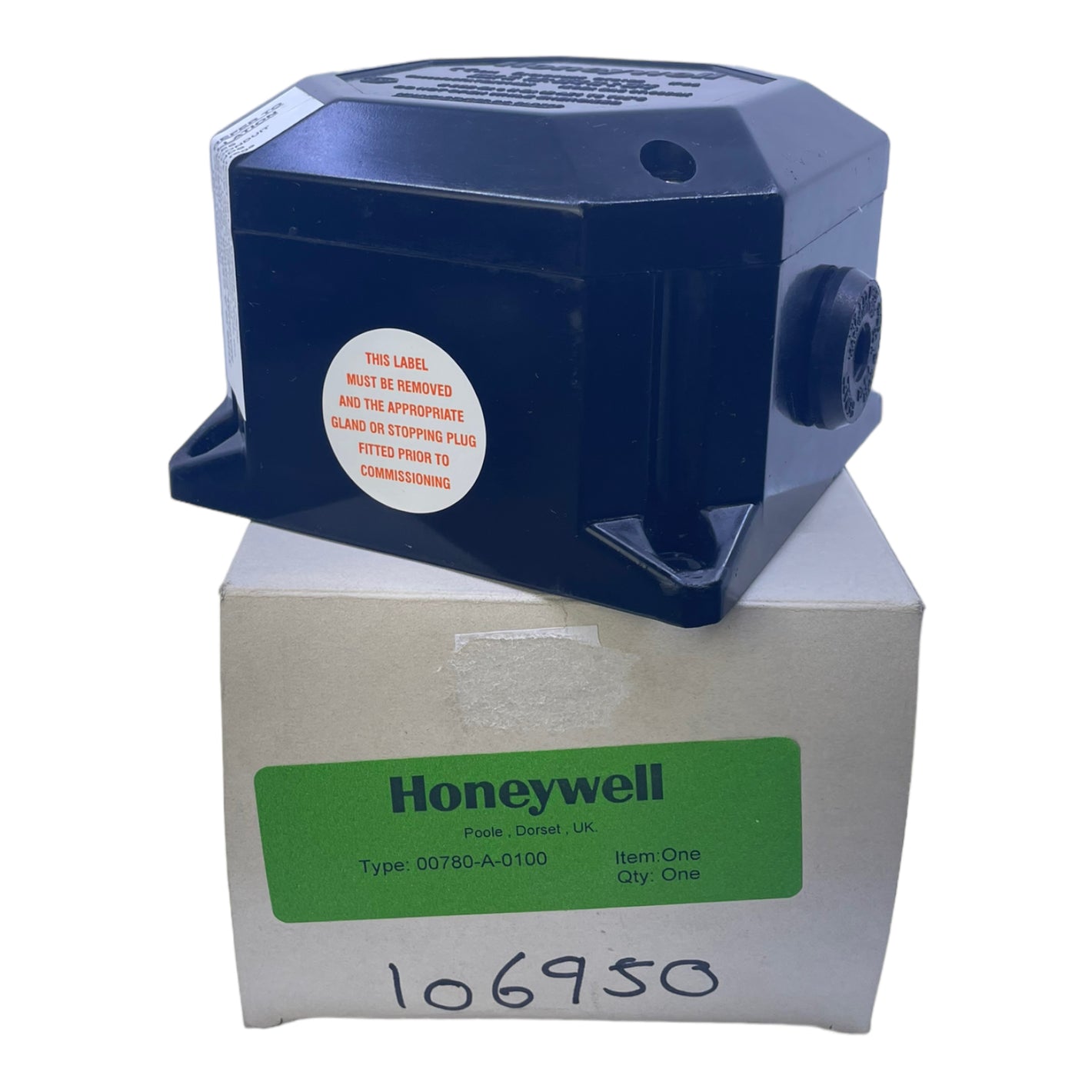 Honeywell 00780A0100 Sensepoint Terminalgehäuse