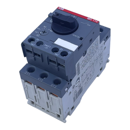 ABB MS116 Motor protection switch 6.3-10A AC 3 120-180A 