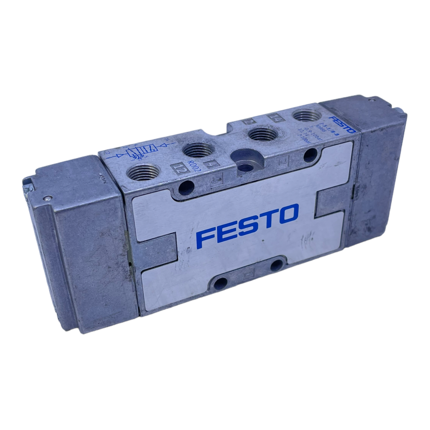 Festo J-5-1/8-B directional valve 30988 pneumatic valve 5/2bistable -0.9-10bar 3Hz G1/8 