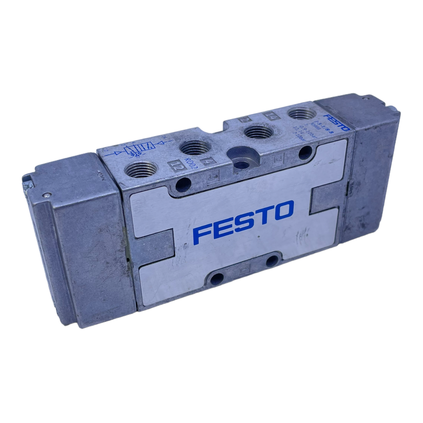 Festo J-5-1/8-B Wegeventil 30988 Pneumatikventil 5/2bistabil -0,9-10bar 3Hz G1/8