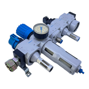 Festo HE-D-MIDI + LFR-D-5MIDI-A + FRM-D-MIDI… Maintenance unit for industrial use