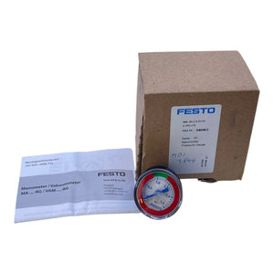 Festo MA-40-2.5-R1/8-E-RG-CS pressure gauge for industrial use 546963 MA-40-2,
