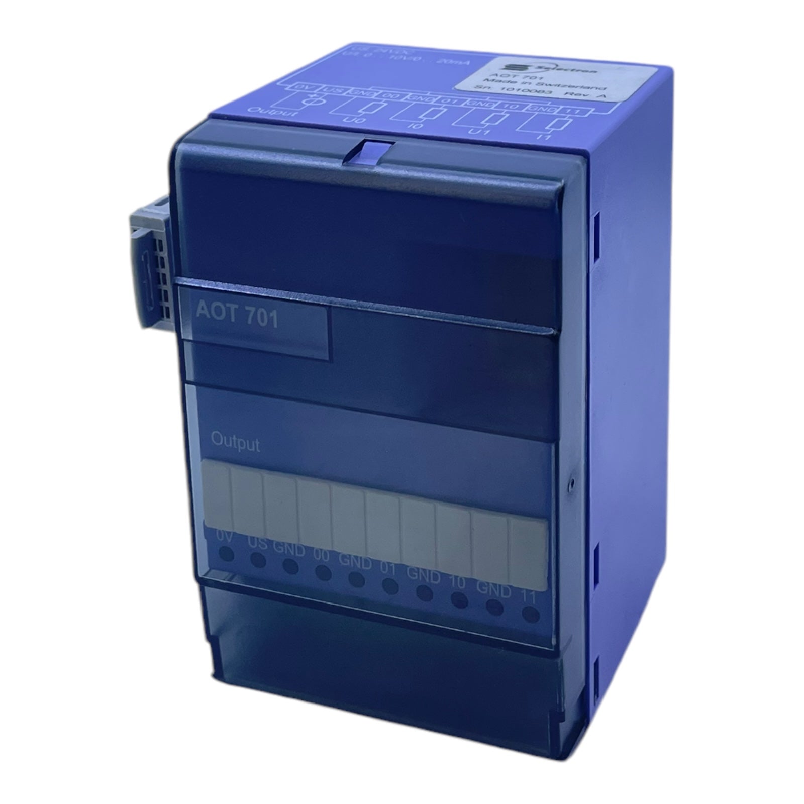 Selectron AOT 701 Analog output module for industrial use Selectron AO