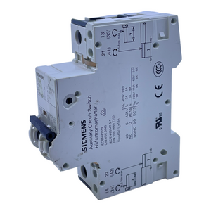 Siemens 5SY61MCB C6 power contactor +5ST3010AS 230/400V 6/2A contactor