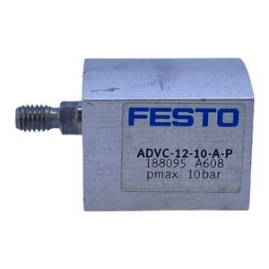 Festo ADVC-12-10-A-P Kurzhubzylinder 188095 1 bis 10bar Kurzhubzylinder VE:2stk