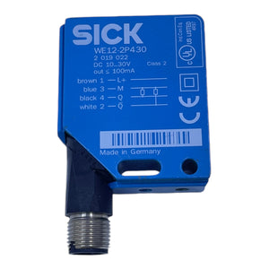 Sick WE12-2P430 Reflexions-Lichtschranke für industriellen Einsatz 2019022 Sick