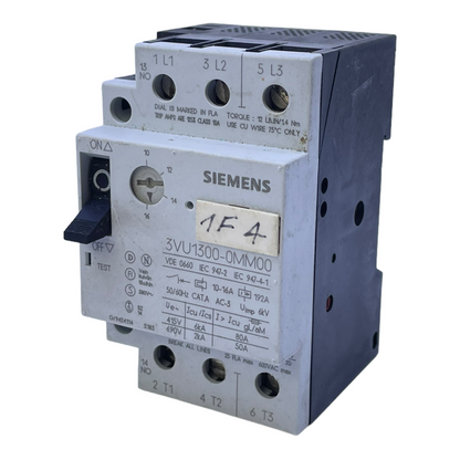 Siemens 3VU1300-0MM00 Motorschutzschalter 50/60Hz