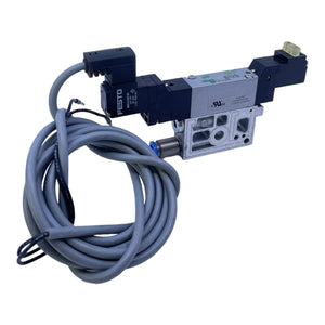 Festo MEH-5/3G-5.0-B solenoid valve 173140 3-8 bar for industrial use