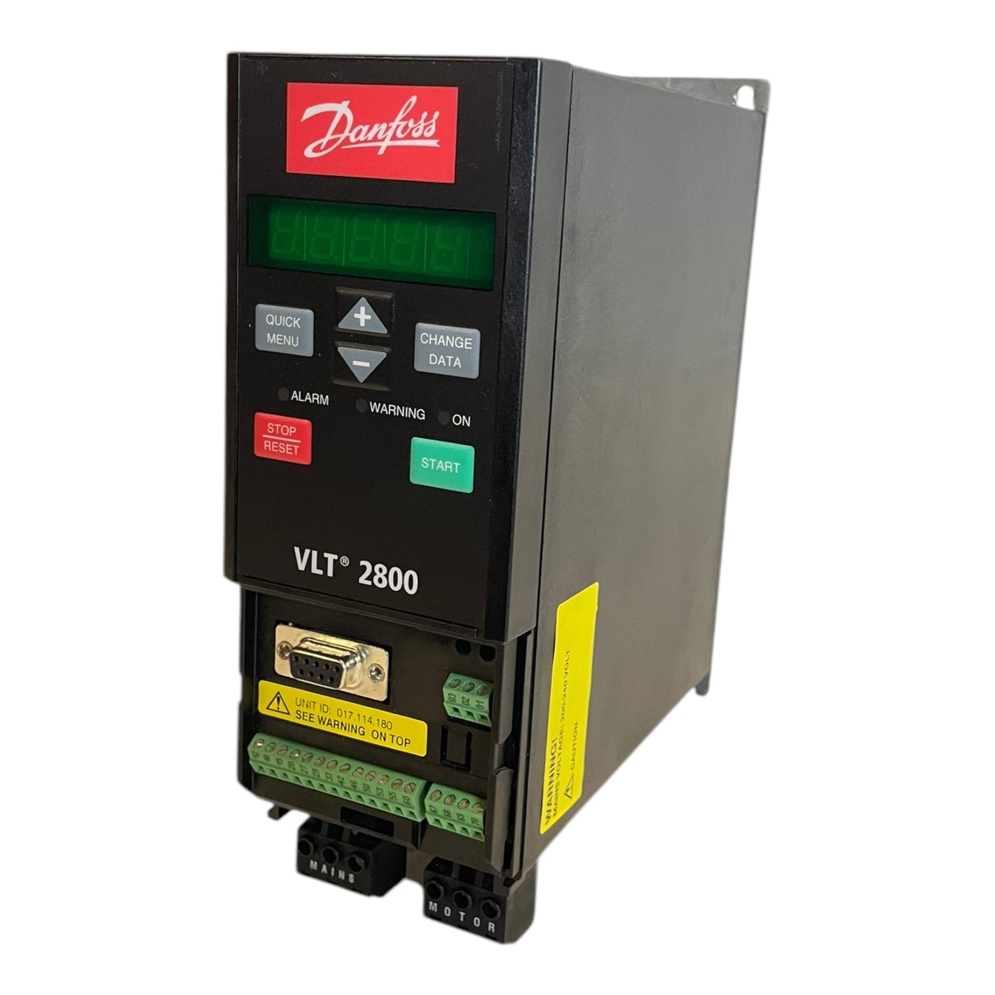 Danfoss 195N0003 Frequenzumrichter 0,9kVA VLT2803PS2B20STR1DBF00A00C0 Industrie