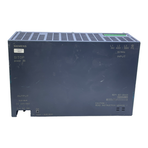 Siemens 6EP1437-2BA00 Stromversorgung Out.24VDC 30A Inp:400-500V 3AC max.1.4A