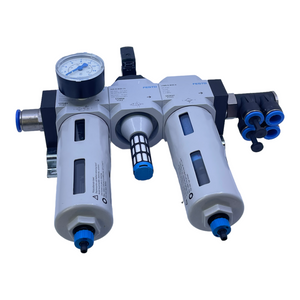 Festo LRF-D-MIDI-A valve unit HEE-D-MIDI-24 + LFMB-D-MIDI-A filter unit
