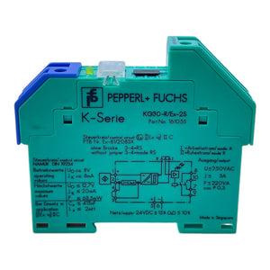 Pepperl+Fuchs KG30-R/Ex-2S Modul für industriellen Einsatz 16105S Modul P+F