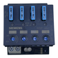 Siemens 6EP1961-2BA00 Diagnosemodul IN: 24V DC 40A OUT: 4x 24V DC 10A