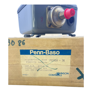 Johnson Control P80ABA-36 pressure switch for industrial use 24V AC