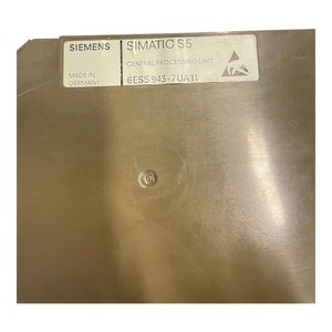Siemens 6ES5 943-7UA11 Zentralbaugruppe für Industriellen Einsatz 6ES5943-7UA11