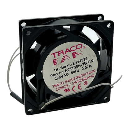 Traco A08T30HWB Lüfter für industriellen Einsatz 220V AC 50Hz 0,07A A08T30HWB