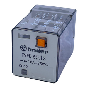 Finder 60.13.8.024.0040 Relay 10A 250V 24V for industrial use Pack of 10