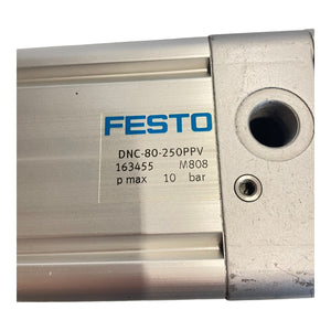 Festo DNC-80-250PPV pneumatic cylinder 163455 10 bar for industrial use