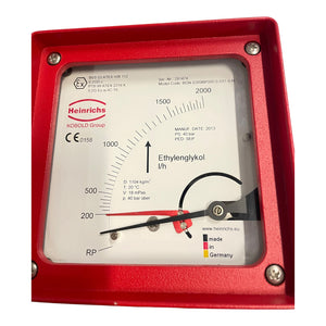 Heinrichs BGN-S309BP000-0-S51-0-H flow meter for industrial use