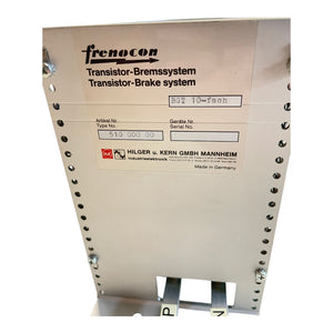 Frenocon 510 000 00 BGT 10-fach Transistor-Bremssystem für industriellen Einsatz