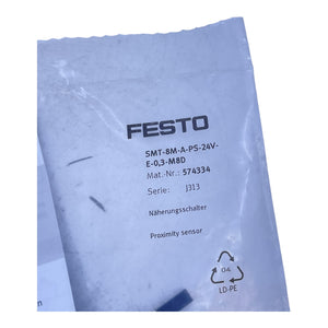 Festo SMT-8M-A-PS-24V-E-0,3-M8D Näherungsschalter für Industrie Einsatz 574334 S