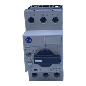 Allen Bradley 140M-C2E-A63 Motor Protection Switch for Industrial Use 140M-C2