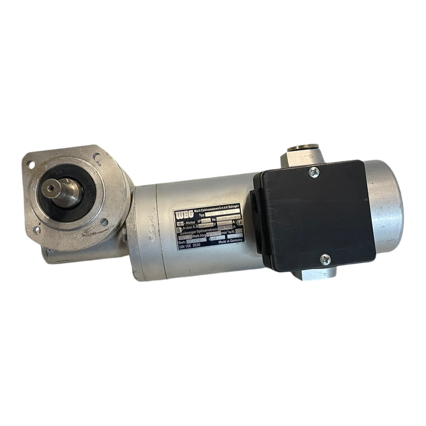 WEG EPG 133 E/500 Getriebemotor Ø 6mm für industriellen Einsatz Getriebemotor