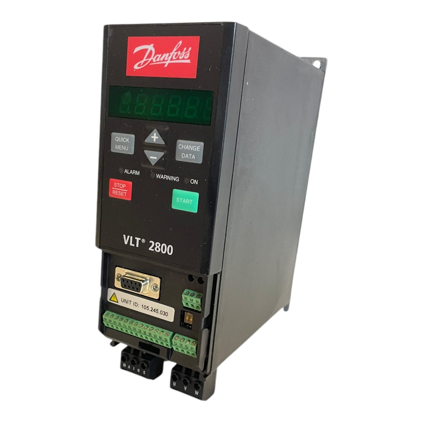 Danfoss 195N0031 Frequenzumrichter 1,7kVA VLT2807PS2B20STR1DBF10A00C0 Industrie