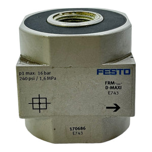 Festo FRM-...-D-MAXI on-off valve 170686 for industrial use 16 bar