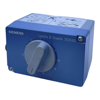 Siemens SQS65 Stellantrieb für industriellen Einsatz AC24V 50-60Hz 0...10V 4,5VA