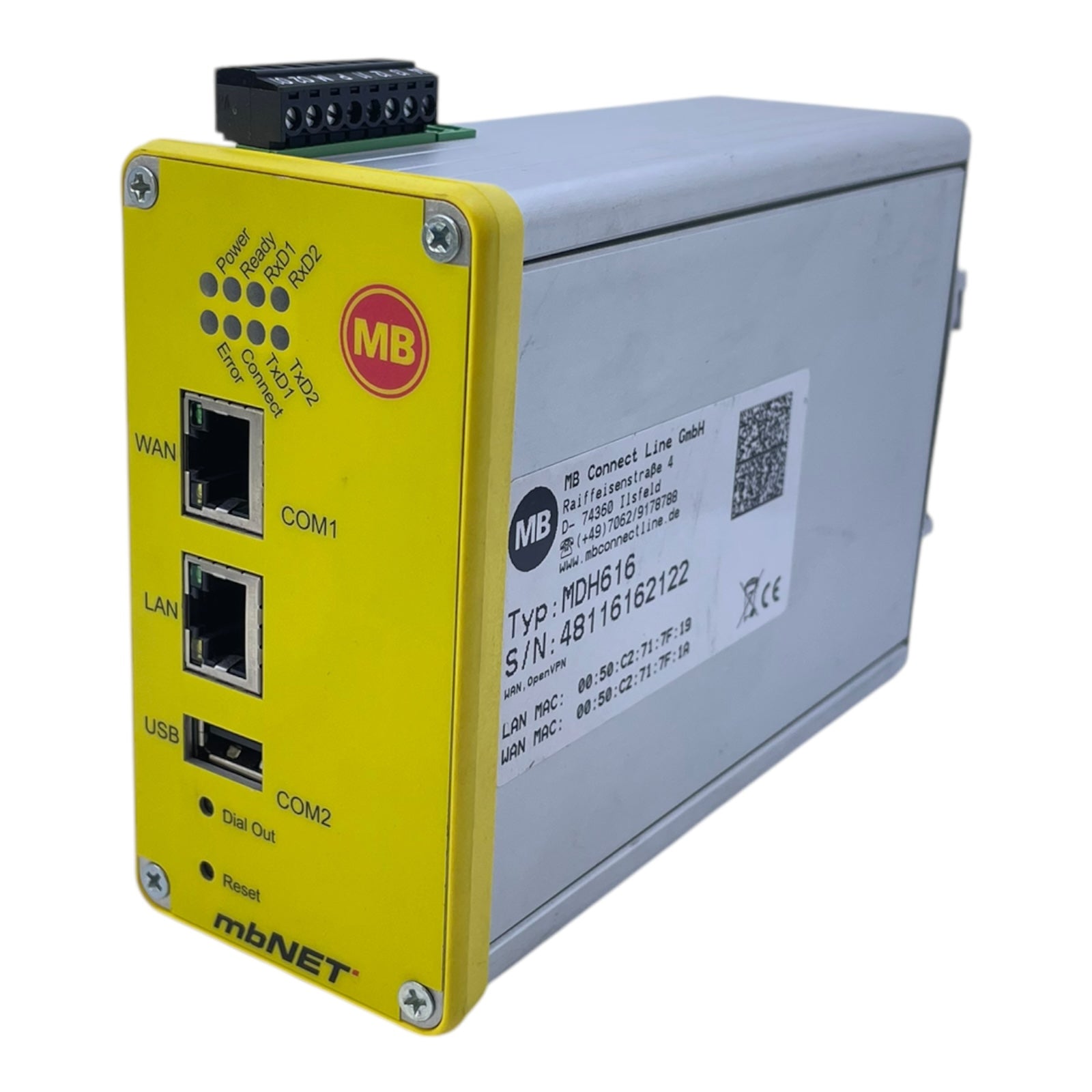MB Connect Line MDH616 Router MB Connect Line MDH616 Router MB Connect