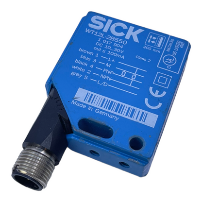 Sick W12L-2B550 Reflexionslichtschranke für industriellen Einsatz 1017904 Sick