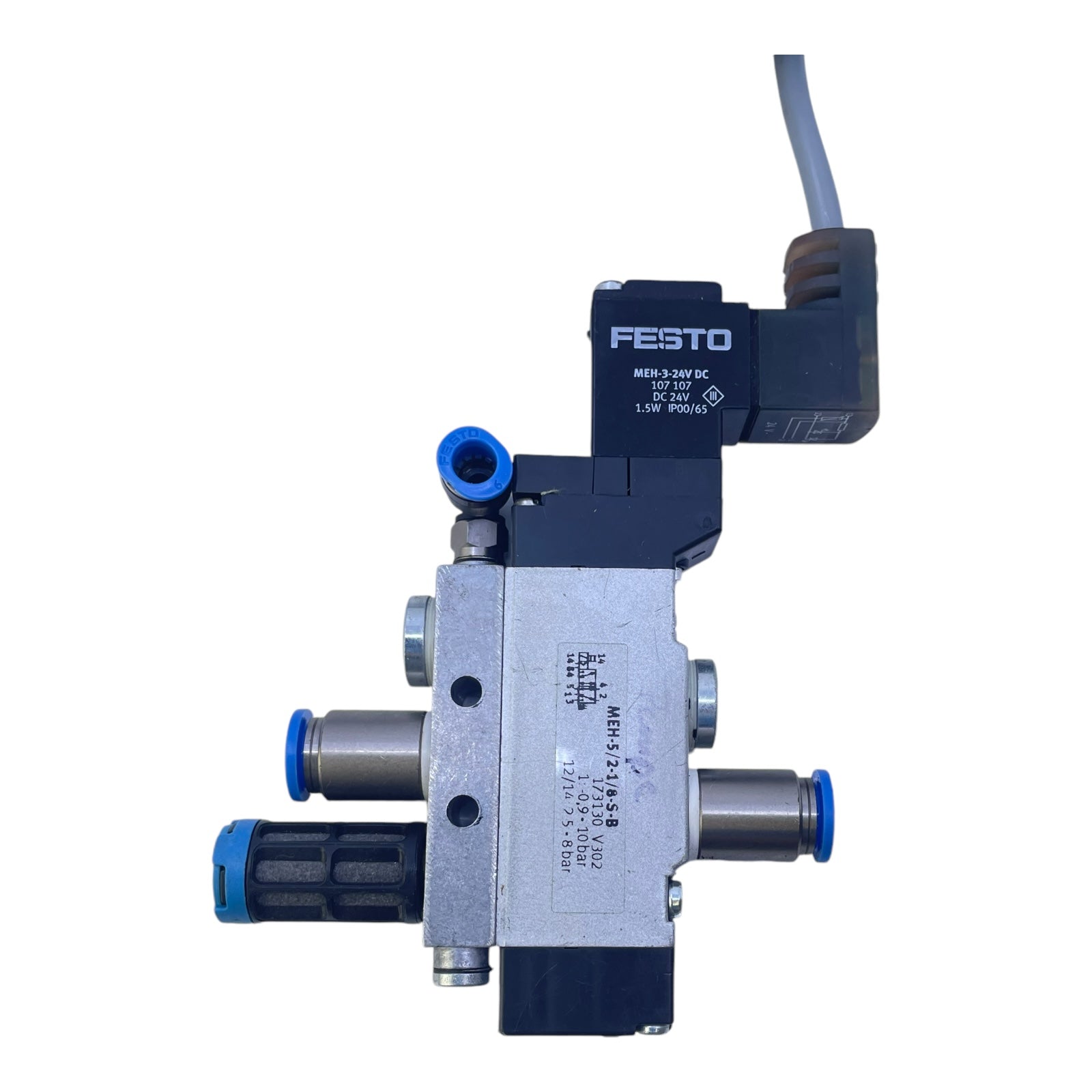 Festo MEH-5/2-1/8-S-B 173130 Magnetventil für industriellen