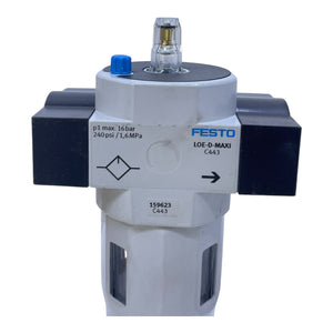 Festo LOE-1-D-MAXI lubricator for industrial use 159623 Festo LOE-1-D-MAXI 1596