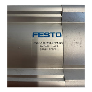 Festo DSBC-100-230-PPVA-N3 standard cylinder 1463598 12 bar for industrial use