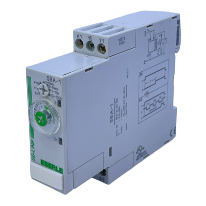 Eberle SBA-1 Zeitrelais 24V DC 24…240V AC 50/60Hz 8A/250V