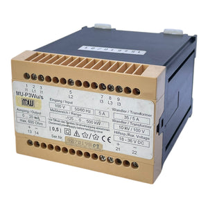 M&amp;W MU-P3Wu/s resistance measuring transducer M&amp;W MU-P3Wu/s resistance measuring transducerM&amp;W
