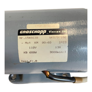 Groschopp WK0797102 Getriebemotor Ø 10mm für industriellen Einsatz Getriebemotor