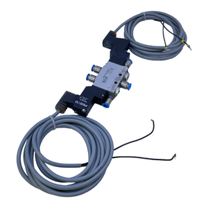 Festo MEH-5/3G-1/8-SB solenoid valve 173142 + MEH-3-24VDC 107107 solenoid valve