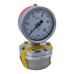 Schmierer 0-10bar Manometer PKU/PGU Manometer für industriellen Einsatz