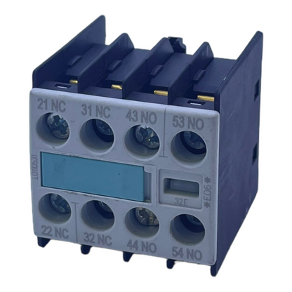 Siemens 3RH1911-1HA22 auxiliary switch block 10A 50/60Hz