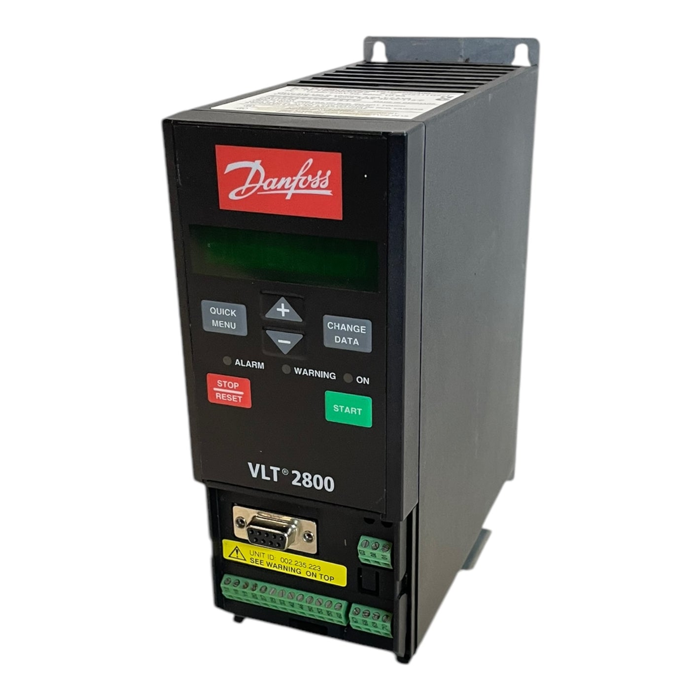 Danfoss 195N0027 Frequenzumrichter 1,7kVA VLT2807PS2B20STR1DBF00A00 Industrie