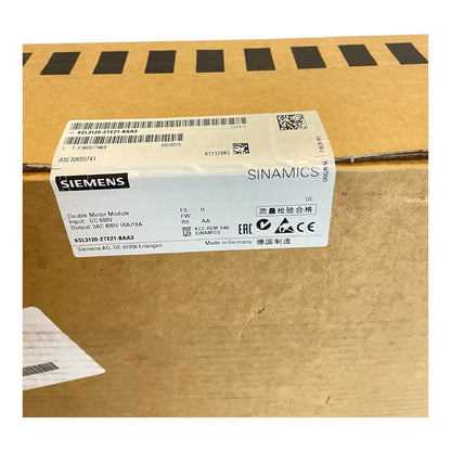 Siemens 6SL3120-2TE21-8AA3 Sinamics Double Motor Module for industrial use 
