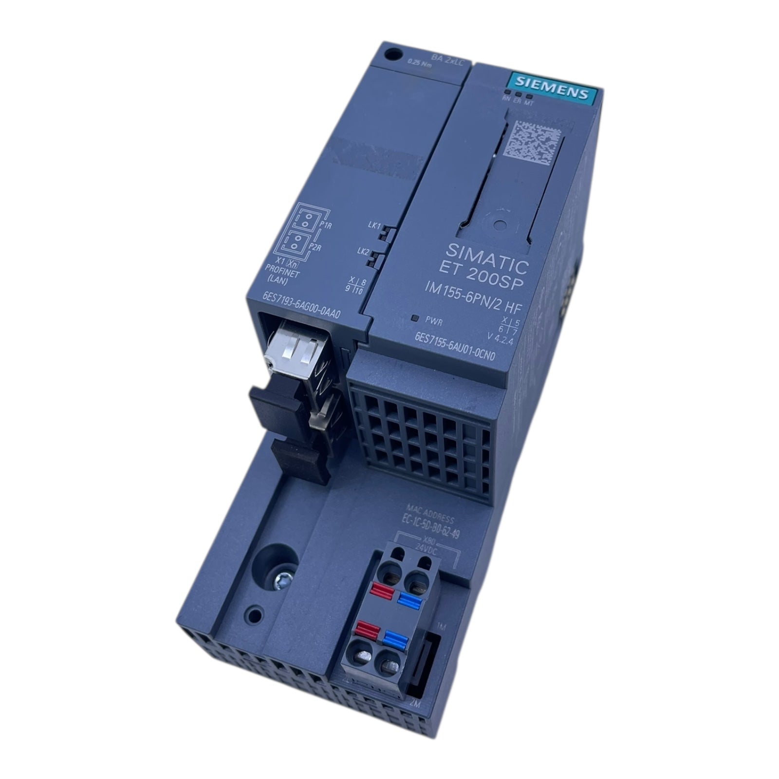 6es7155-6au01-0cn0. Siemens, Profinet Interface Mod, 0.7a/24v, 64i/O 6es7155-6au01-0cn0. Siemens, Profinet Interface Mod, 0.7a/24v, 64i/O