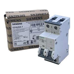 Siemens Leitungsschutzschalter 5SY6204-7 C4A 2-polig 400V Sicherungsautomat